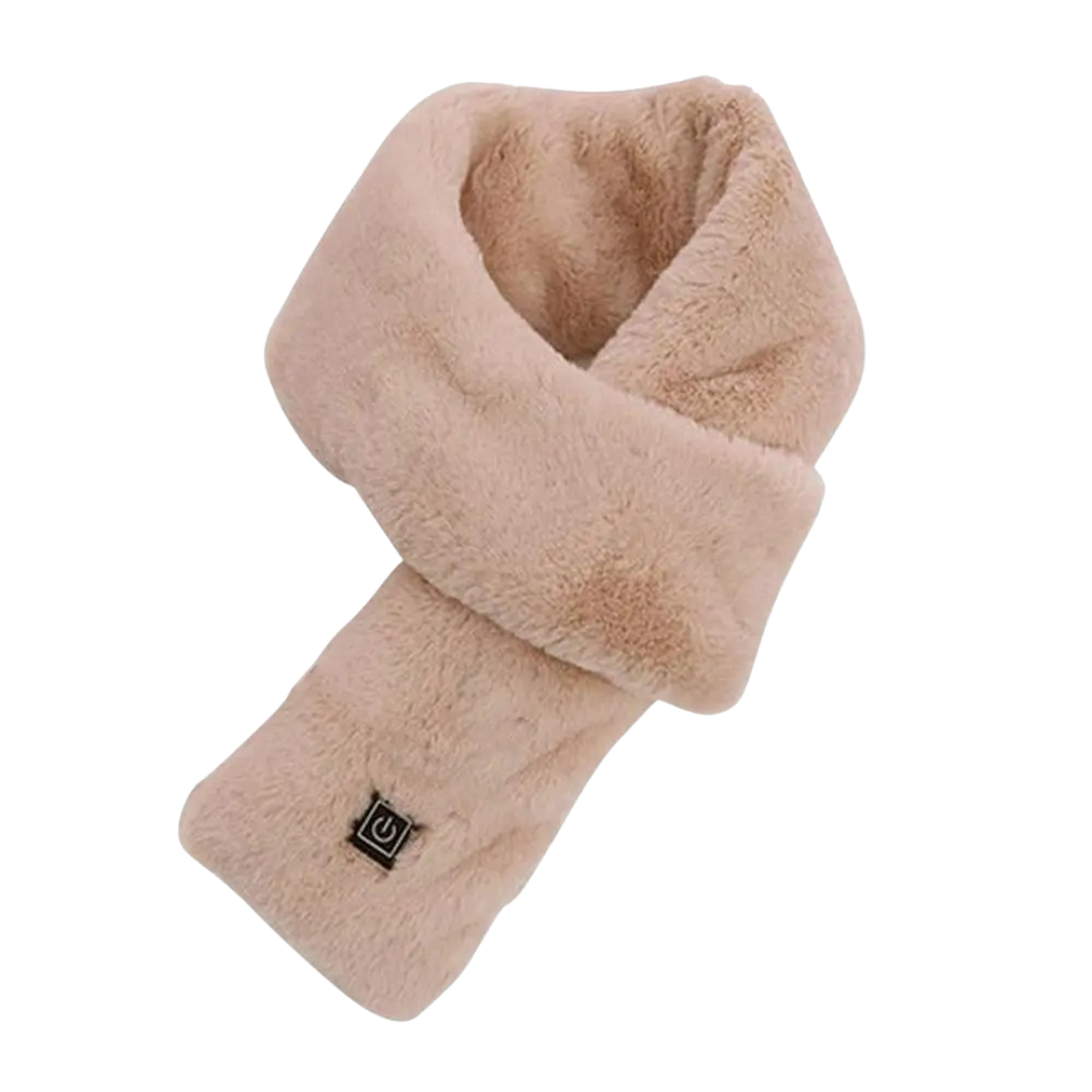 Verwarmde Neksjaal met 3 Temperatuurstanden USB-C Oplaadbaar Unisex Fluweelzacht Winteraccessoire Nek