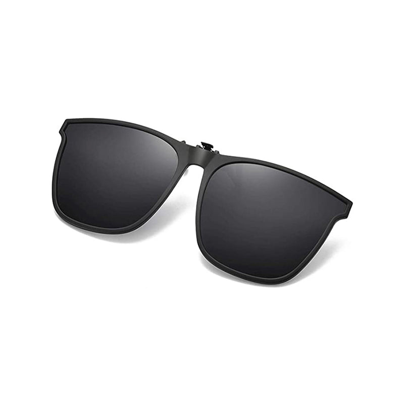 Magnetische Zonnebril Clip-On voor Brillen - Polariserend UV400 Anti-Reflectie - Lichtgewicht Legering - Omhoog te Klappen Kliplens voor Autorijden en Outdoor