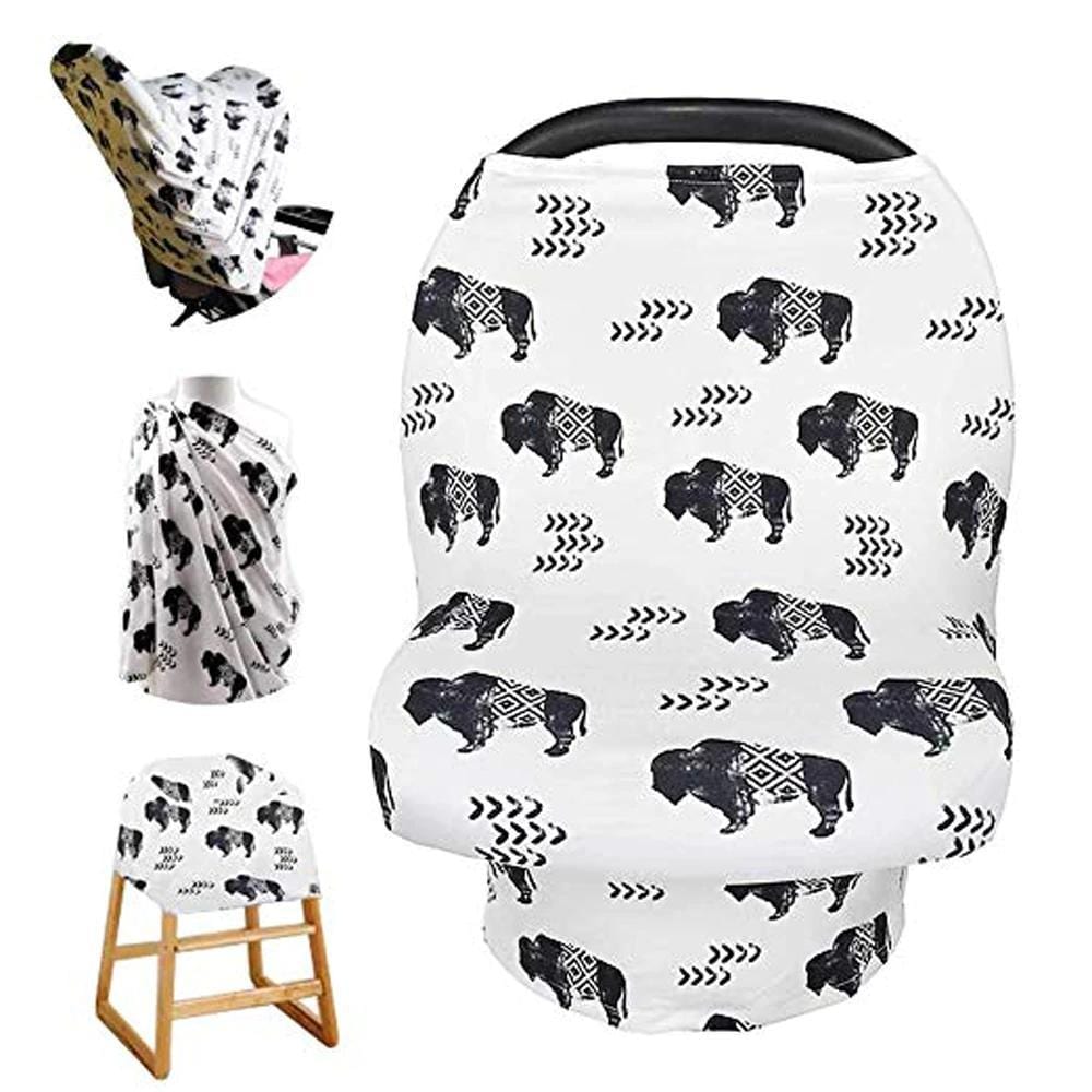 Multifunctionele Voedingsdoek Baby Ademend Rekbaar Borstvoeding Privacy Bescherming Hoes Kraamcadeau