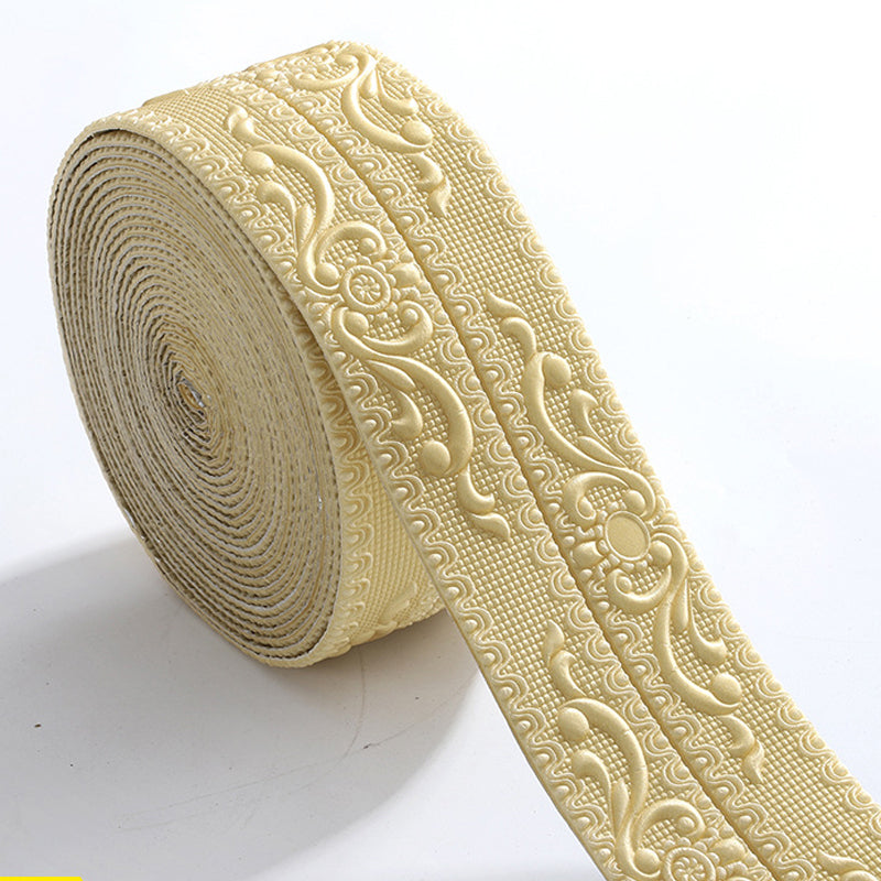 Zelfklevende Decoratieve Wandlijst Vintage Afwerking voor Muren en Meubels Flexibel 10 Meter Peel and Stick