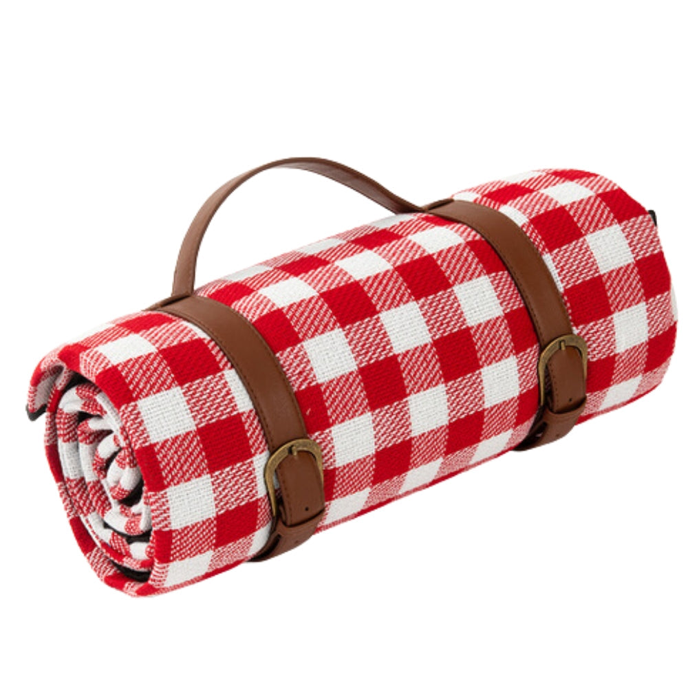 Waterdichte Opvouwbare Picknickkleed voor Buiten - Zachte Bovenzijde PEVA Onderzijde - Compact Draagbaar Strandkleed voor Picknick Camping Park