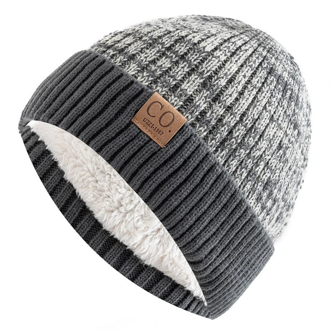 Wintermuts met Fleecevoering Unisex Gebreid Warm 54-60 cm Comfortabele Winteraccessoire Skiën Outdoor