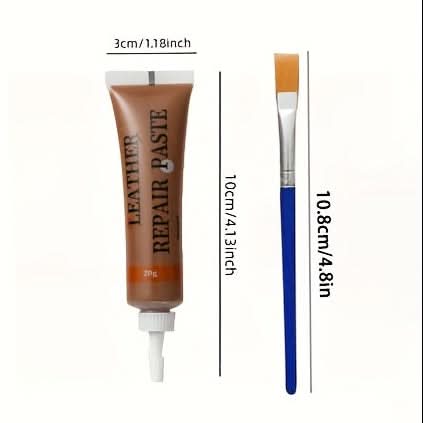 Leer Reparatieset voor Meubels Autostoelen Bank Interieur Herstelkit met Applicator 3x10cm Leder Herstel