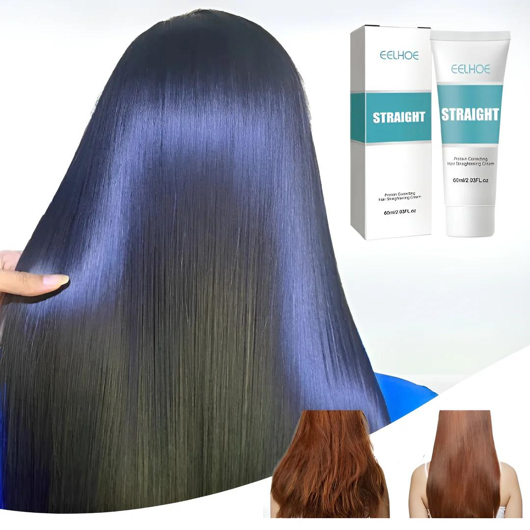 Keratine Haarverzorging Crème 60ml - Verzachtend Versterkend Herstellend Treatment voor Elk Haartype Thuis