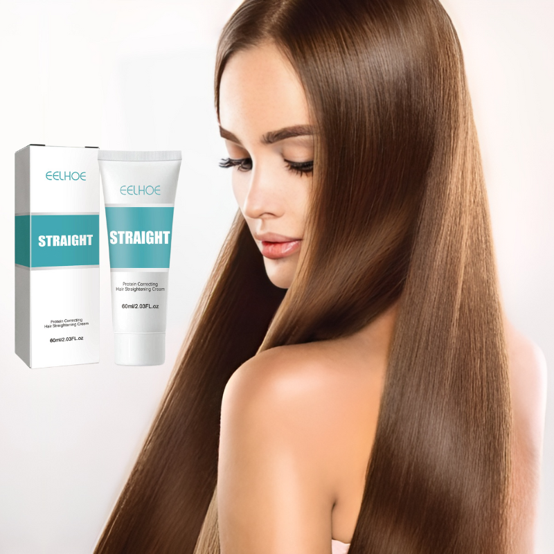 Keratine Haarverzorging Crème 60ml - Verzachtend Versterkend Herstellend Treatment voor Elk Haartype Thuis