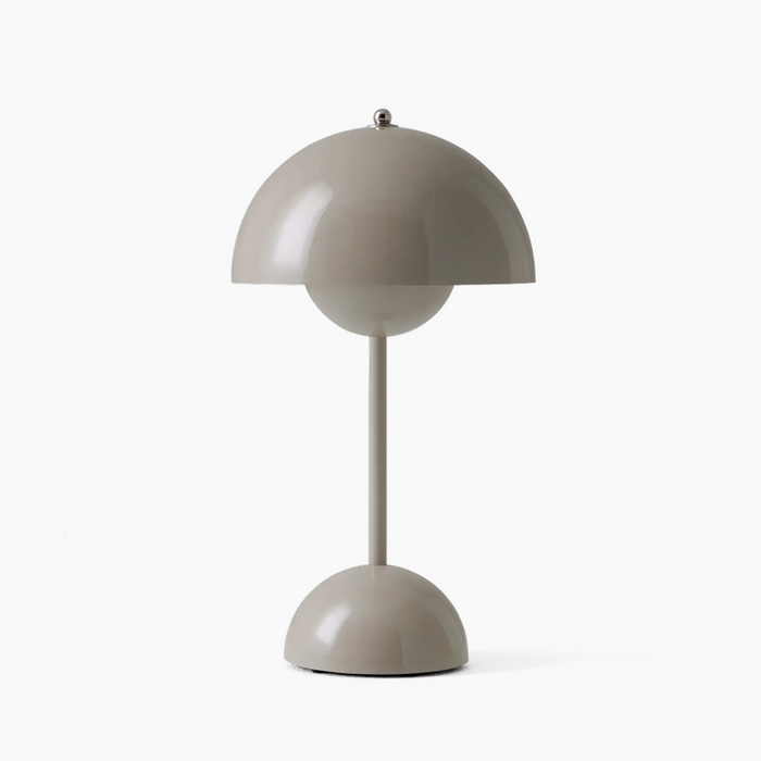 Draadloze LED Tafellamp met Dimfunctie - Sculpturaal Mushroom Design in 9 Kleuren
