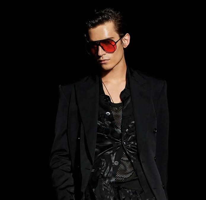 Oversized Vierkante Pilotenbril met UV400 Bescherming Unisex Zonnebril Lichtgewicht Montuur Retro Eyewear