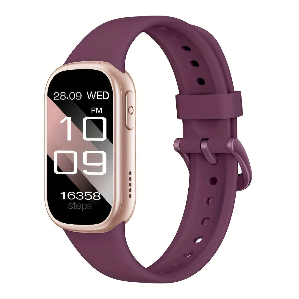 Waterdichte Smartwatch met 7 Dagen Batterijduur en Snellader voor Fitness Tracking en Actieve Levensstijl
