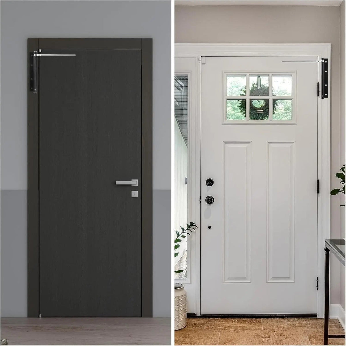 Deurdranger Kantoor Edelstaal 18,5x17,5 cm Zacht Sluitend 4 Standen