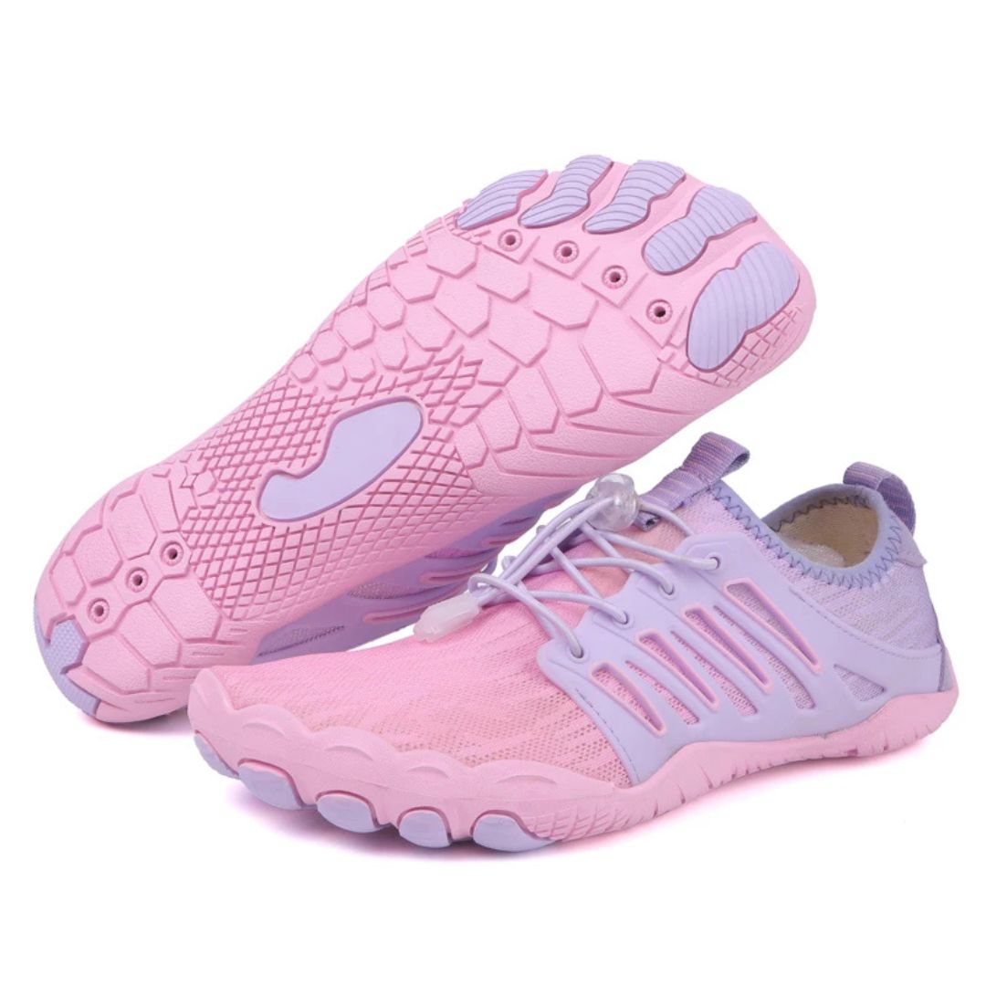 Orthopedische Barefoot Schoenen met Brede Teenruimte Flexibele Zool Lichtgewicht Wandelschoenen Dames Heren