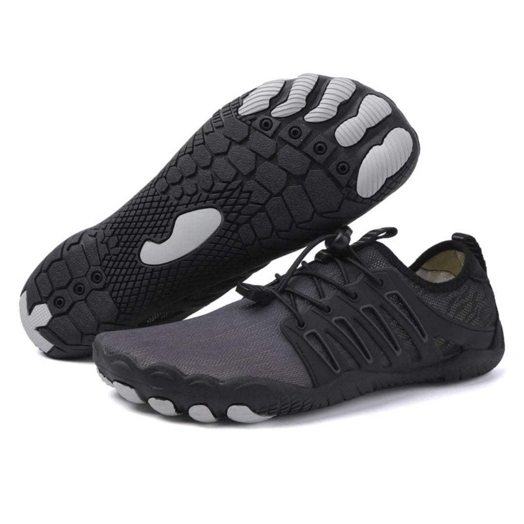Orthopedische Barefoot Schoenen met Brede Teenruimte Flexibele Zool Lichtgewicht Wandelschoenen Dames Heren