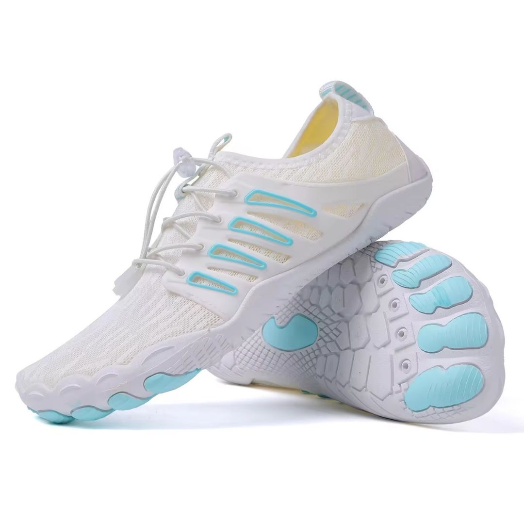 Orthopedische Barefoot Schoenen met Brede Teenruimte Flexibele Zool Lichtgewicht Wandelschoenen Dames Heren