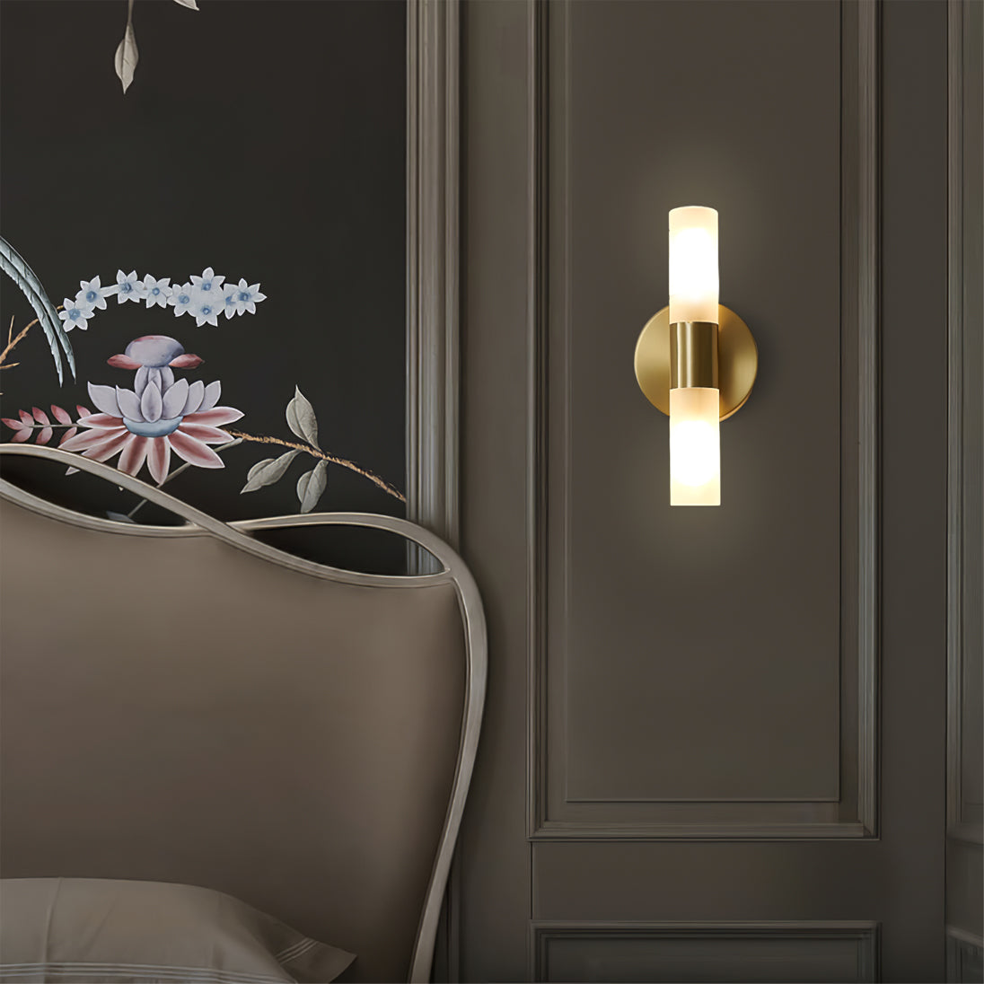 Wandlamp met G9-fitting en acryl kap - moderne binnenverlichting in design A, B of C