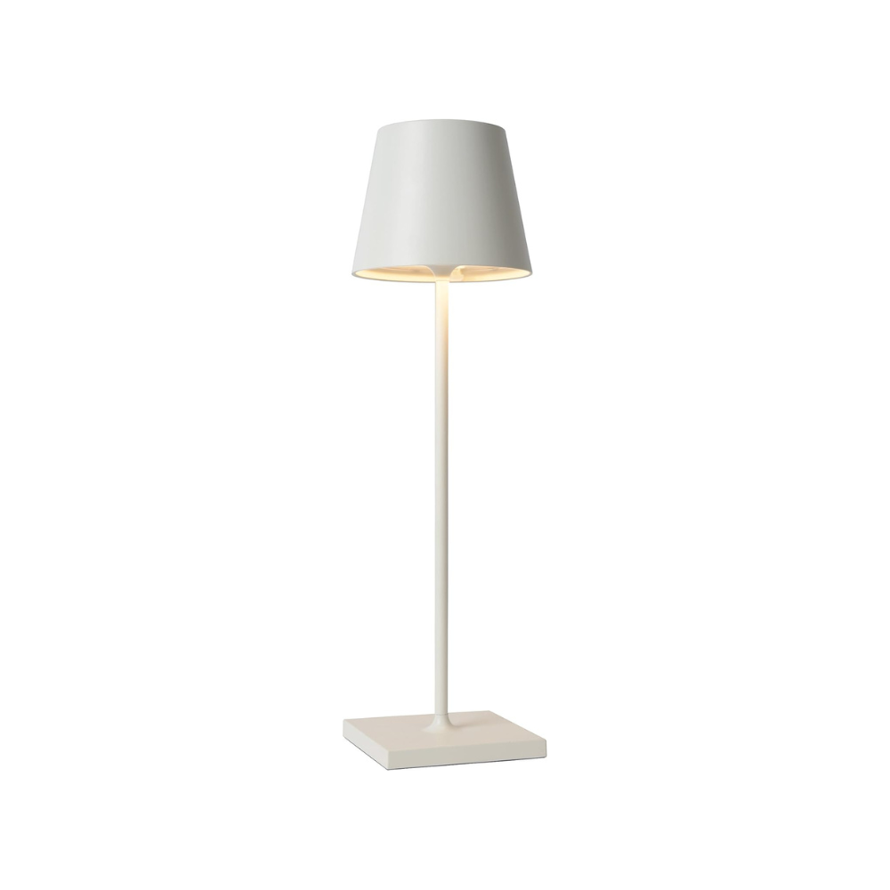 Draadloze Oplaadbare Tafellamp Touch Bediening IP65 Waterdicht Dimbaar Warm Koud Wit Licht Binnen Buiten