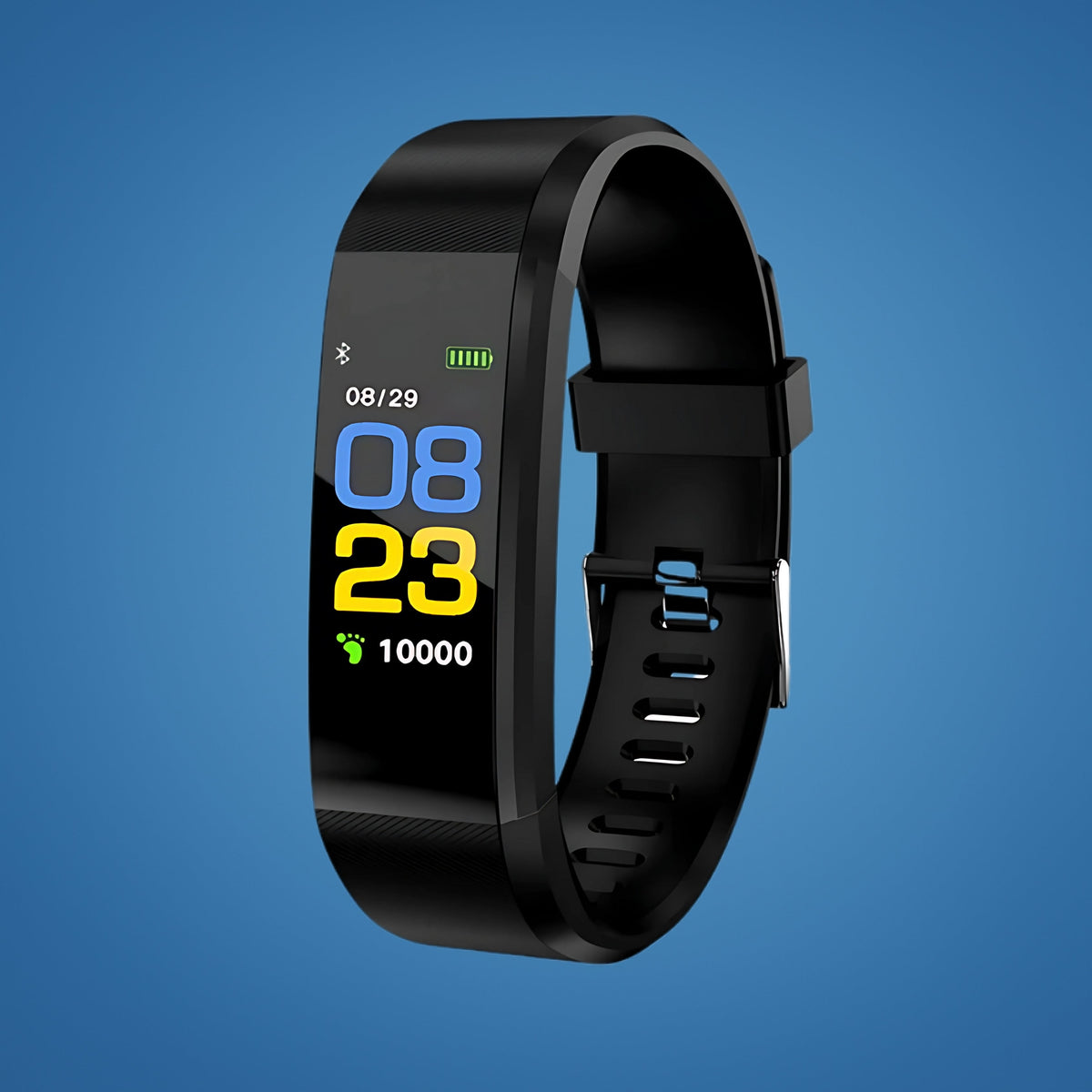Smartwatch met Valdetectie en Automatisch Alarm Hartslagmeter Bloeddrukmeter Zuurstofmeting Spatwaterdicht Groot Display