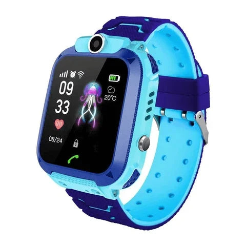 Kinder Smartwatch met GPS Tracking en Noodknop - Waterdicht en Schoolmodus
