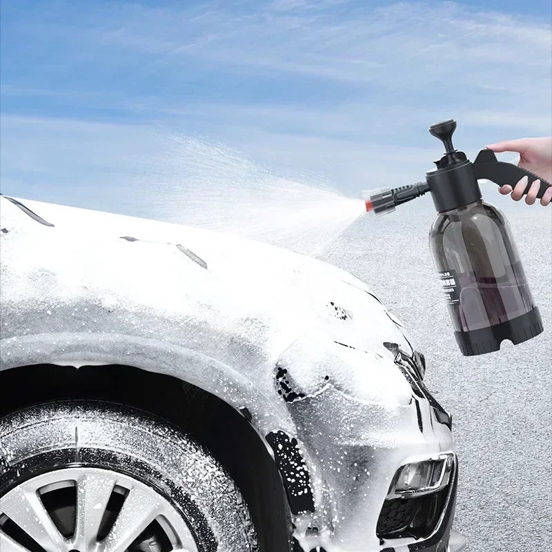 Schuimsproeier voor Autoreiniging - 3 Spuitkoppen voor Dieptereiniging - Wit of Zwart