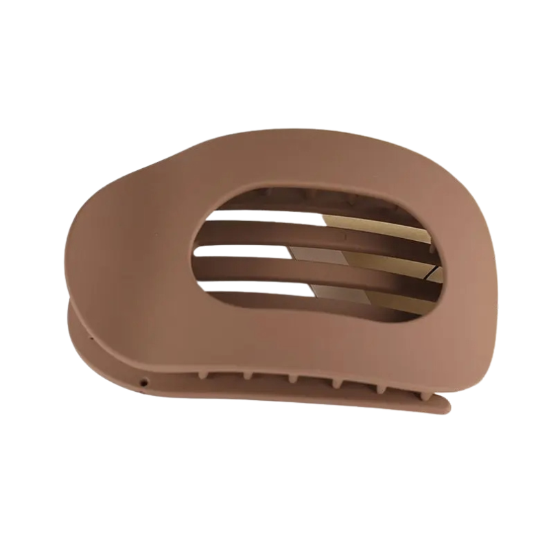 Gebogen Haarklammer ABS Antislip Grip Sterke Fixatie Dik Fijn Haar Gansdaagse Draagcomfort Praktisch Onderweg