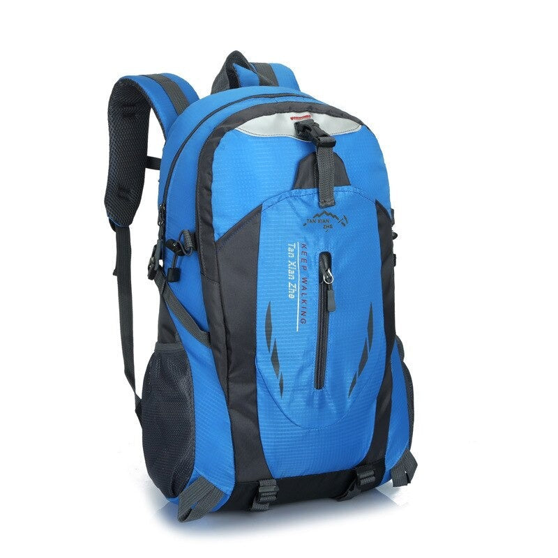 Waterdichte Outdoor Rugzak 50L Nylon Zwart Groen Blauw Oranje Rood voor Kamperen Wandelen Reizen Backpacken
