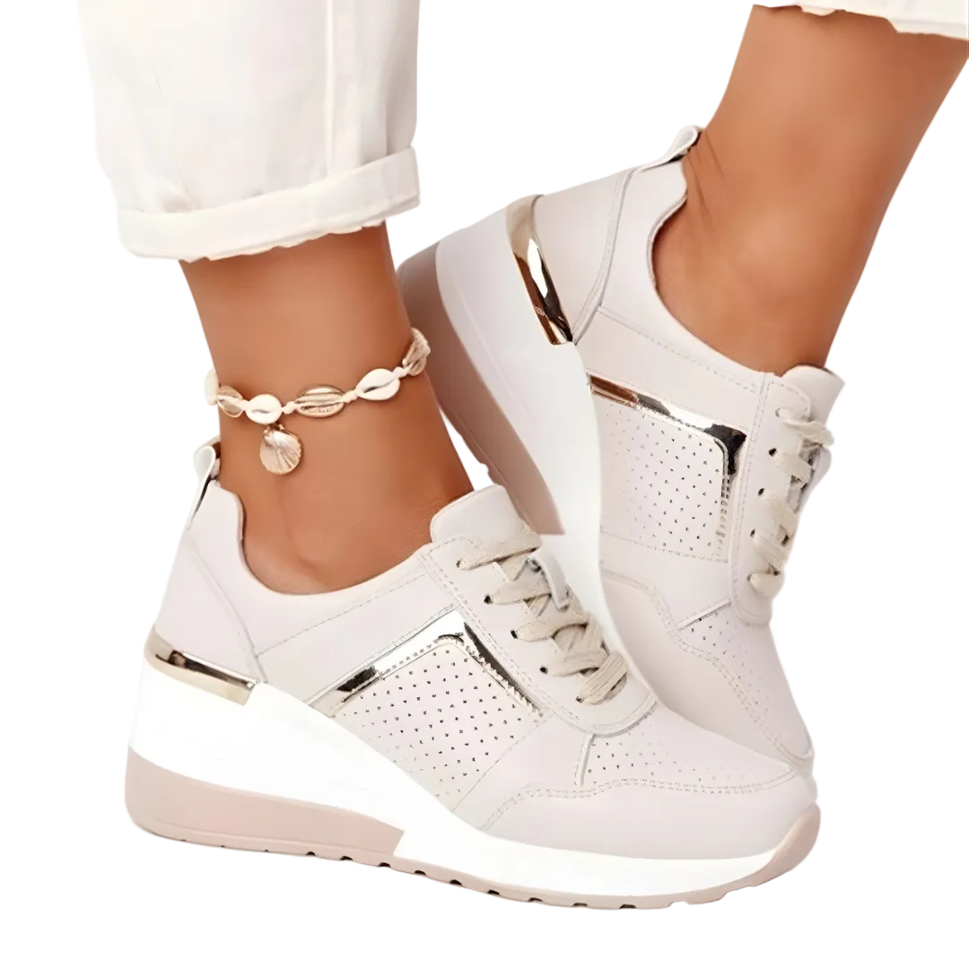 Dames Sneakers Ademend met Verstevigde Hiel & Antislip Zool Casual Sportschoenen Wandelschoen Vrije Tijd