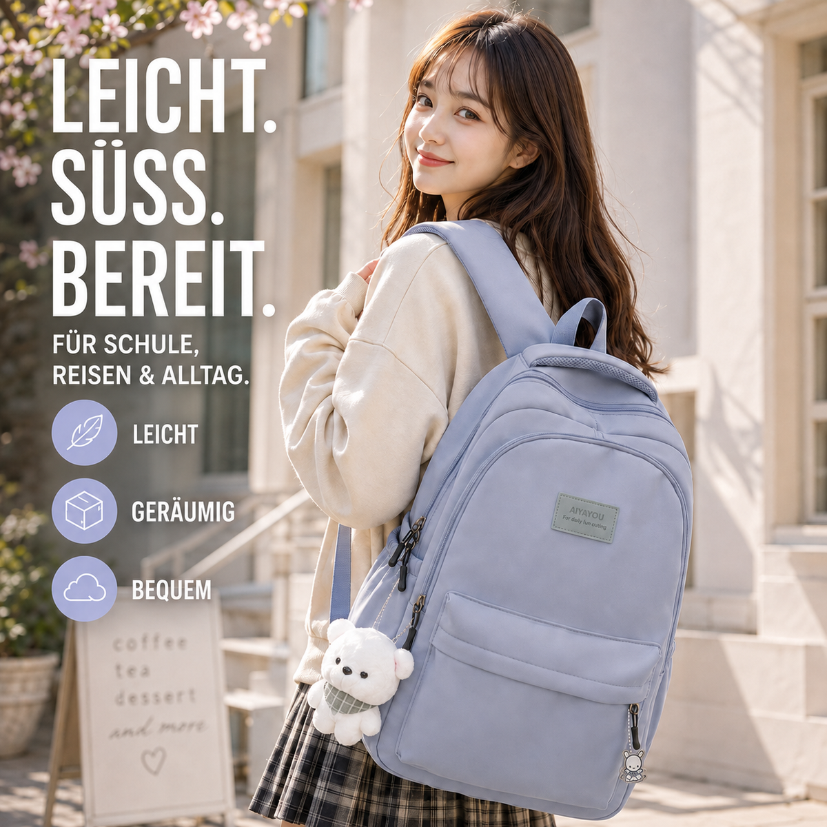 Dagelijkse Rugzak met Laptopvak Nylon 20-35L Gepolsterde Schouderbanden Ergonomisch Comfortabel Reizen Studie