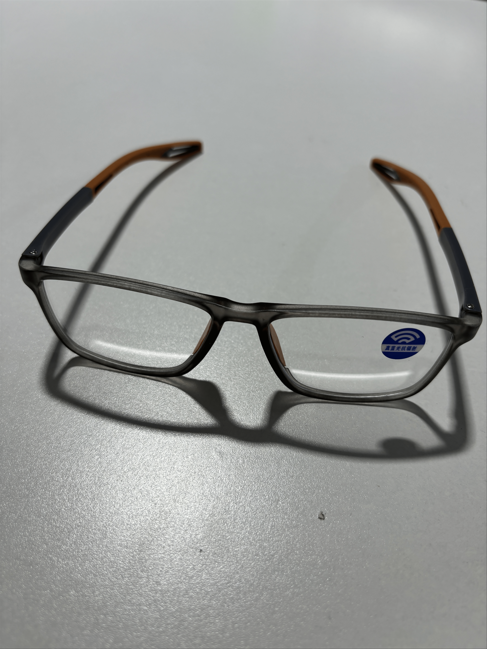 Ultralichte Leesbril Unisex - Polycarbonat Frame - Progressieve Glazen - Lezen & Werk