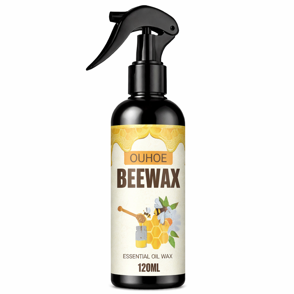 Natuurlijke Bienenwas Meubelspray 120ml Hout Reinigen Beschermen Polijsten Zonder Resten Veilig Diervriendelijk