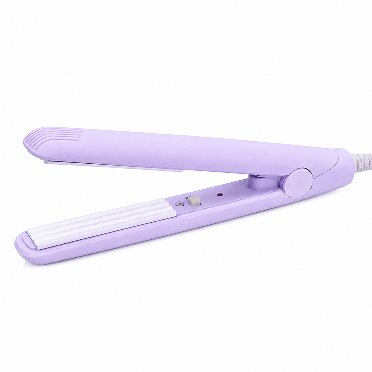 Compact Krultang Stijltang 2-in-1 Keramiek 190°C Reisformaat 16,5 cm Krullen Glad Haar Styling Verwarmend