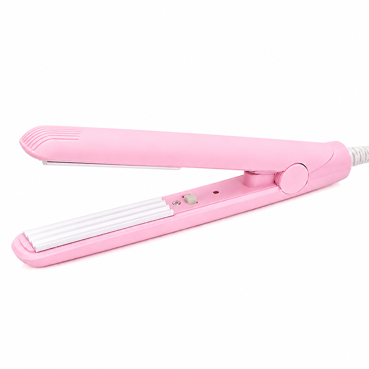 Compact Krultang Stijltang 2-in-1 Keramiek 190°C Reisformaat 16,5 cm Krullen Glad Haar Styling Verwarmend