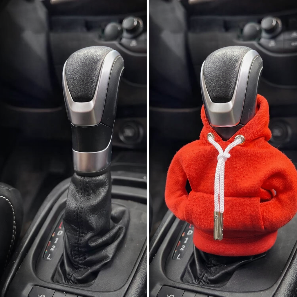Mini-Hoodie Pookknophoes Universeel Polyester Auto Interieur Decoratie Accessoire Beschermhoes in 8 Kleuren