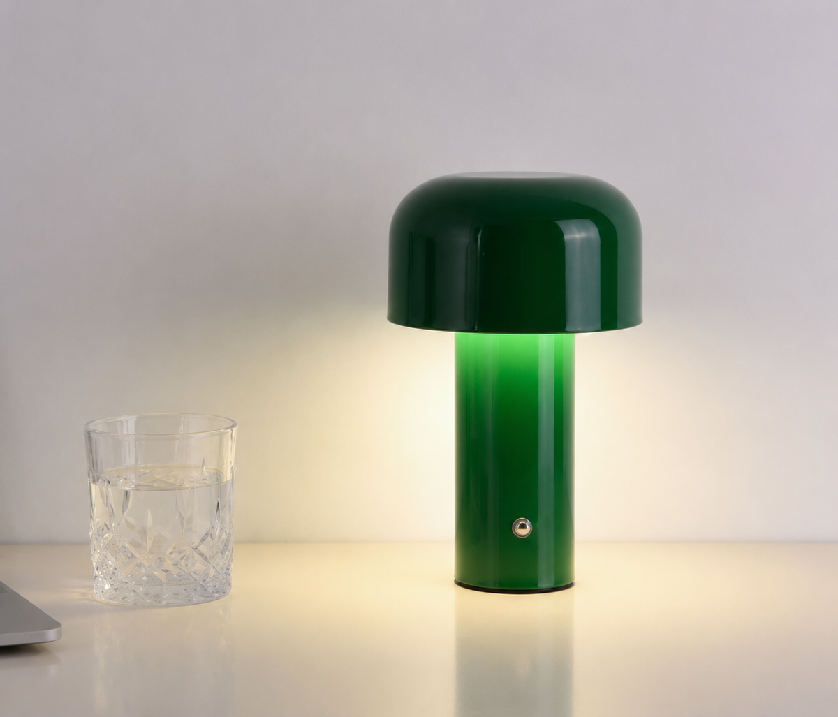 Paddenstoel Tafellamp LED Oplaadbaar Touch Dimbaar Sfeerlamp Modern Design Decoratieve Verlichting Draadloos
