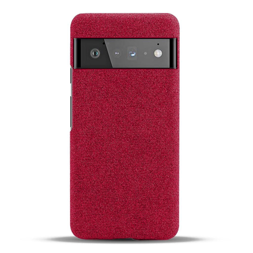 Telefoonhoesje met Stoffen Textuur voor Google Pixel 5 tot 11 Pro XL Schokbestendig Duurzaam Beschermhoes