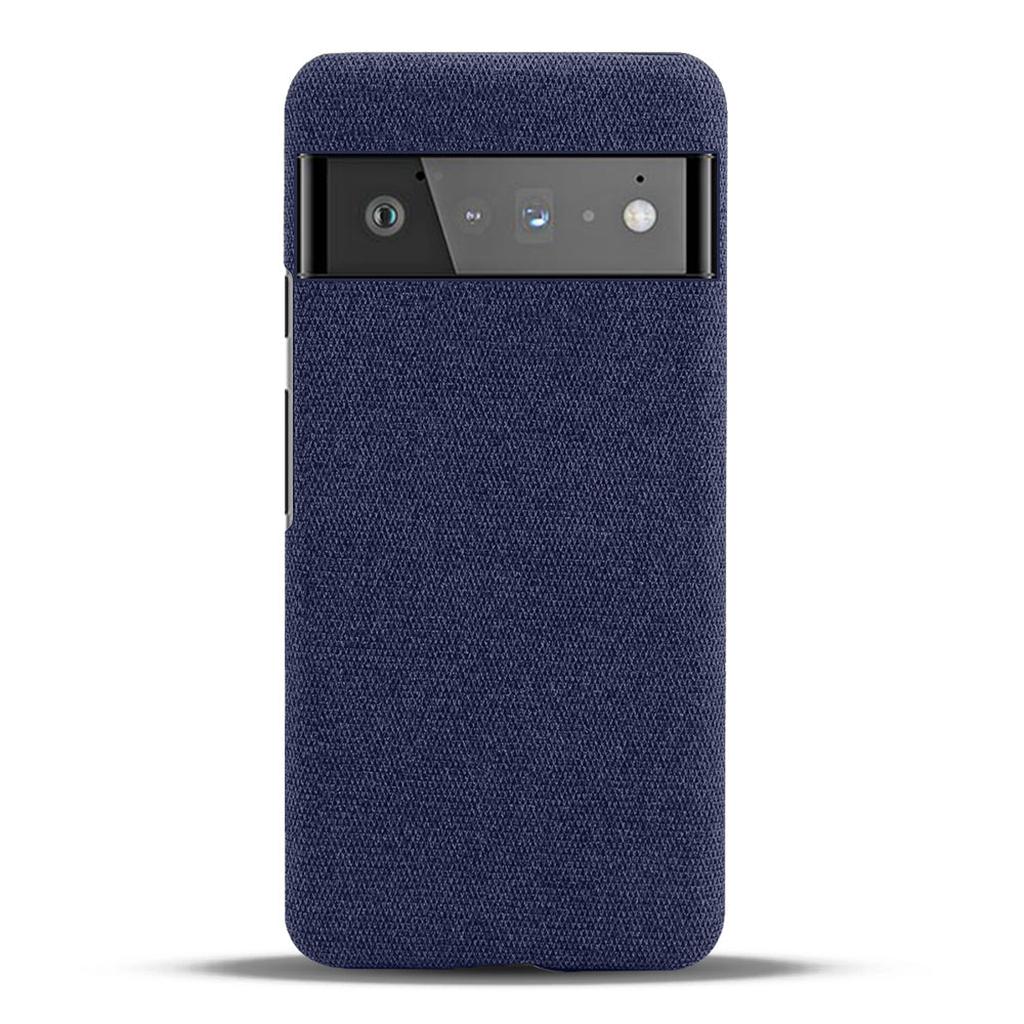 Telefoonhoesje met Stoffen Textuur voor Google Pixel 5 tot 11 Pro XL Schokbestendig Duurzaam Beschermhoes