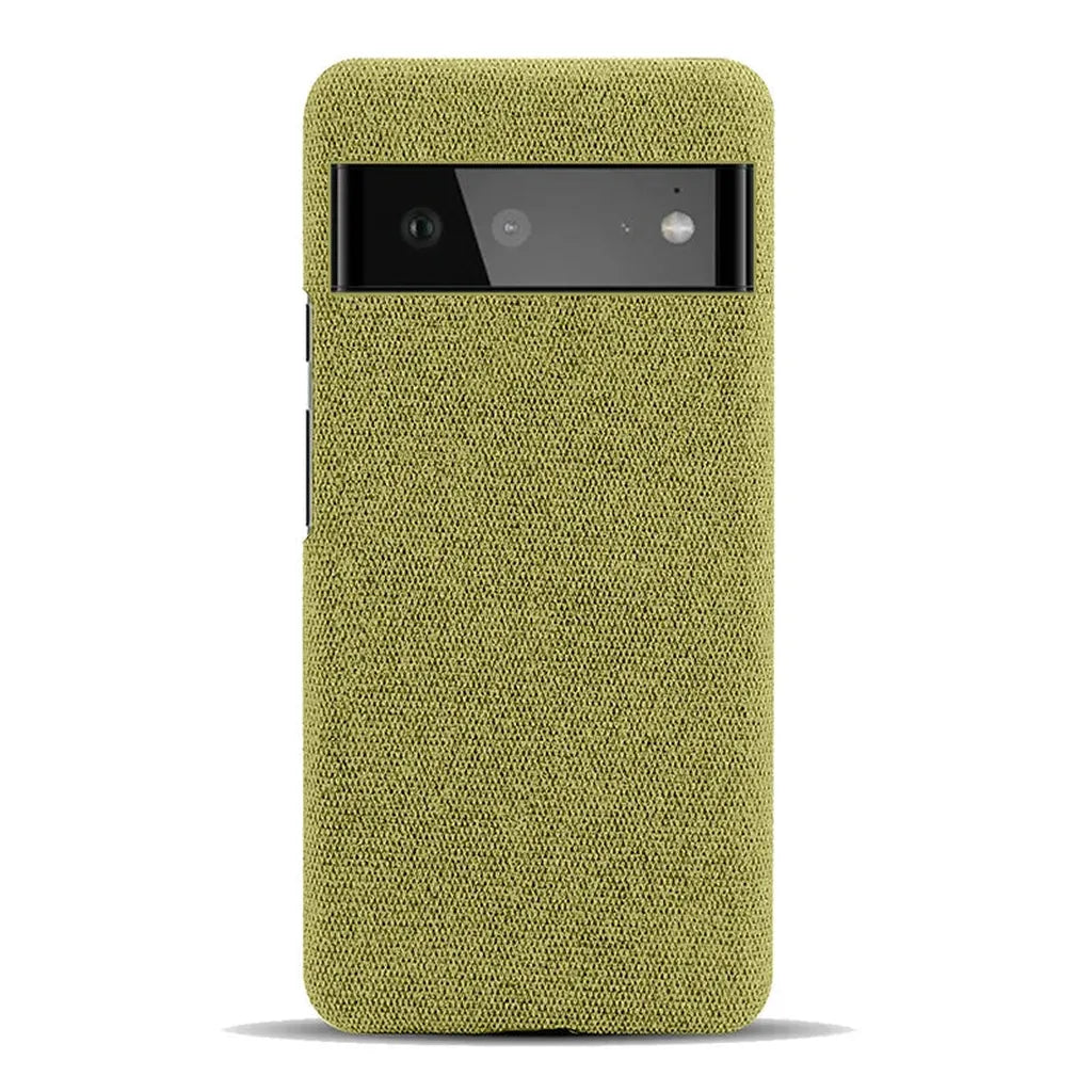 Telefoonhoesje met Stoffen Textuur voor Google Pixel 5 tot 11 Pro XL Schokbestendig Duurzaam Beschermhoes