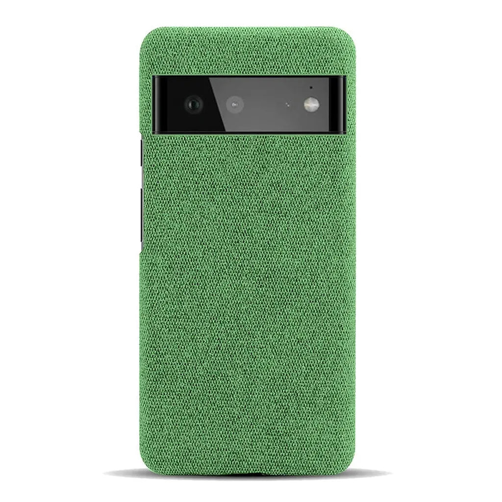 Telefoonhoesje met Stoffen Textuur voor Google Pixel 5 tot 11 Pro XL Schokbestendig Duurzaam Beschermhoes