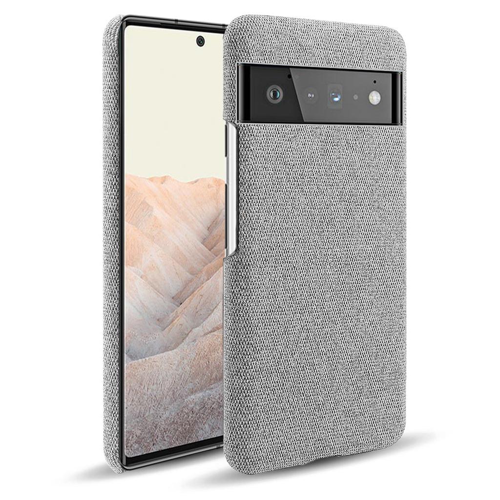Telefoonhoesje met Stoffen Textuur voor Google Pixel 5 tot 11 Pro XL Schokbestendig Duurzaam Beschermhoes
