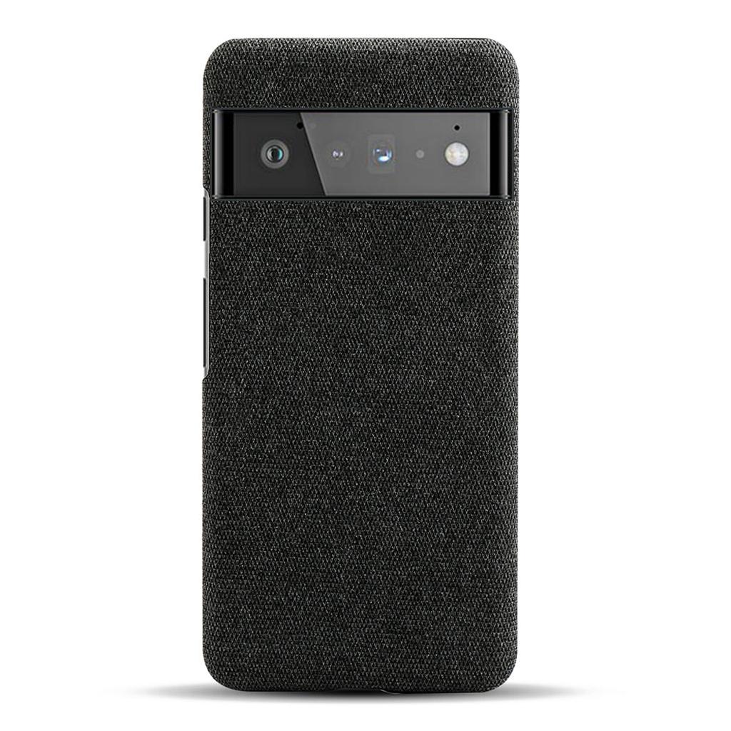 Telefoonhoesje met Stoffen Textuur voor Google Pixel 5 tot 11 Pro XL Schokbestendig Duurzaam Beschermhoes