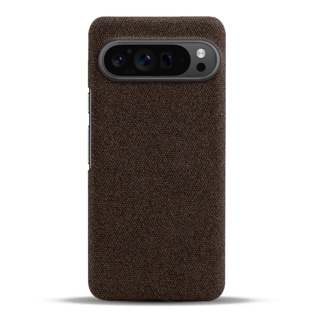 Telefoonhoesje met Stoffen Textuur voor Google Pixel 5 tot 11 Pro XL Schokbestendig Duurzaam Beschermhoes