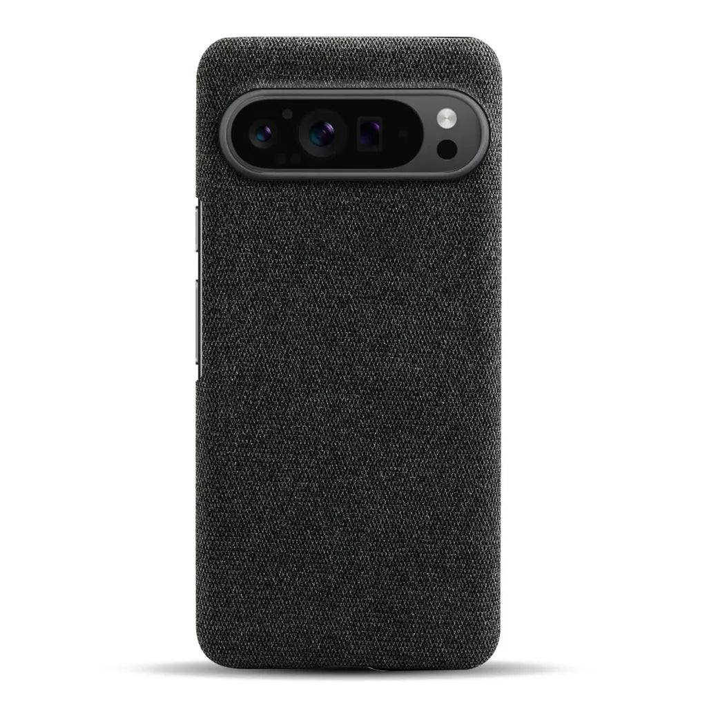 Telefoonhoesje met Stoffen Textuur voor Google Pixel 5 tot 11 Pro XL Schokbestendig Duurzaam Beschermhoes