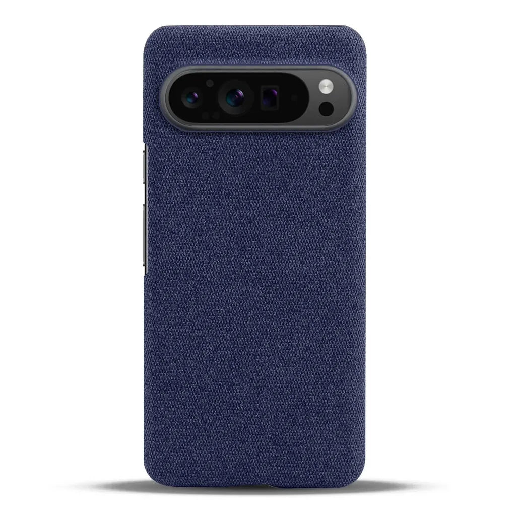 Telefoonhoesje met Stoffen Textuur voor Google Pixel 5 tot 11 Pro XL Schokbestendig Duurzaam Beschermhoes