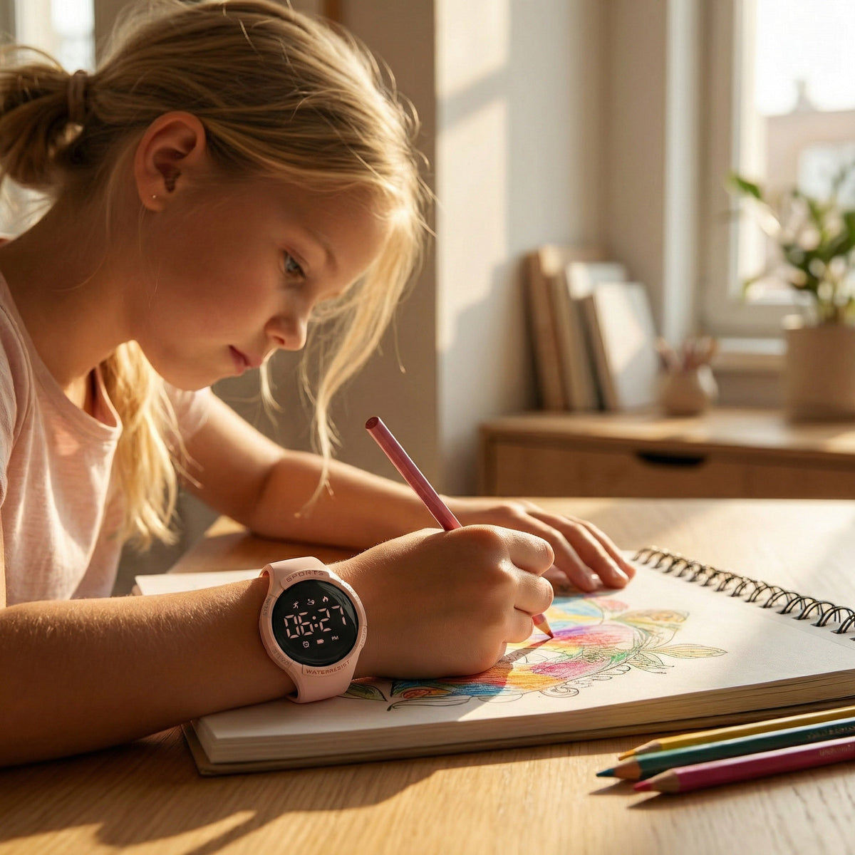 Smartwatch Zwemmen IP68 Waterdicht 12 Sportmodi Trillingswekker