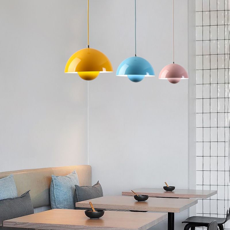 Hanglamp Keuken Kookeiland Bloempot Scandinavisch Ø 23 cm E26 Kleurrijk Verstelbaar Modern