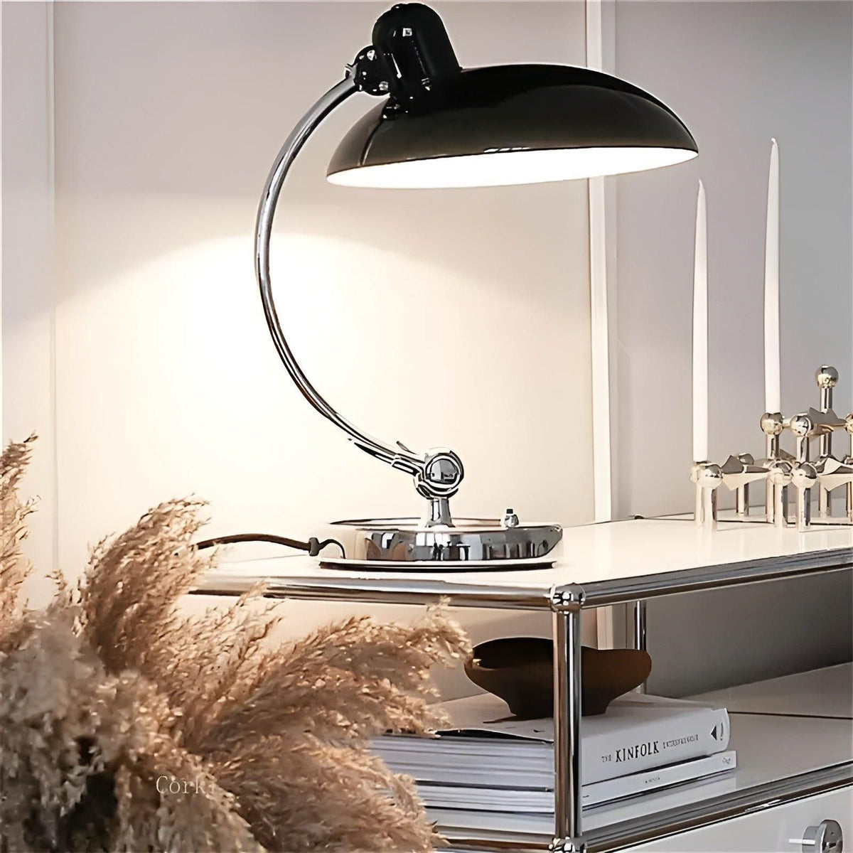 Bureaulamp Scandinavisch Design Metaal LED Verstelbaar Wit Zwart Rood Groen