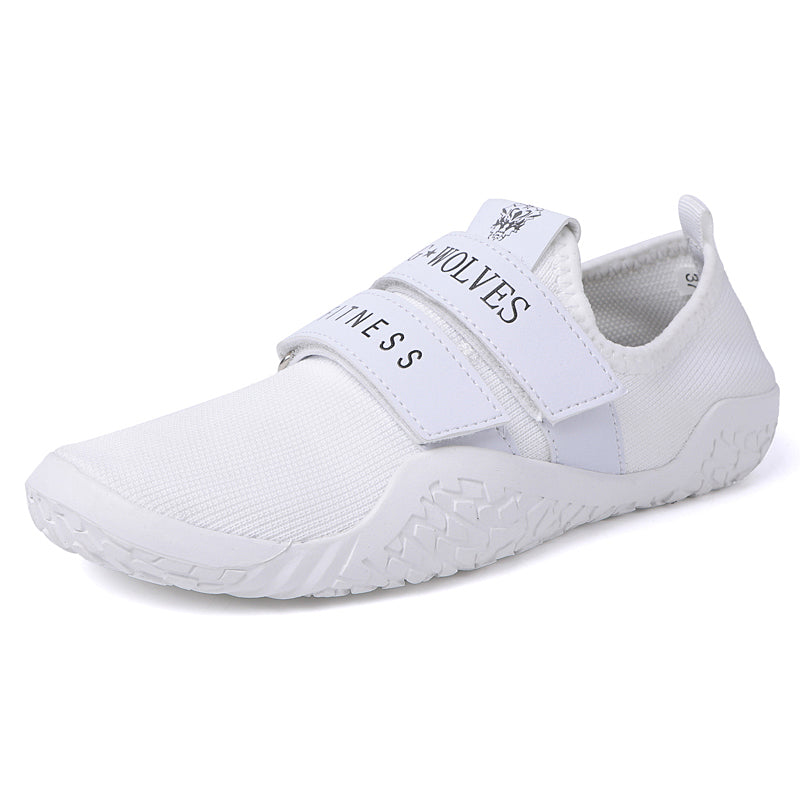 Platte Trainingschoenen voor Squats en Gewichtheffen met Stabiele Zool Antislip Grip en Optimale Voetstabiliteit
