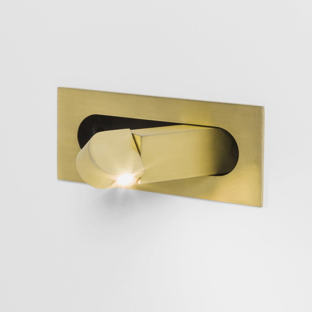 LED wandlamp met verborgen schakelaar - druk in, druk uit - verstelbare kop voor leeslicht naast bed