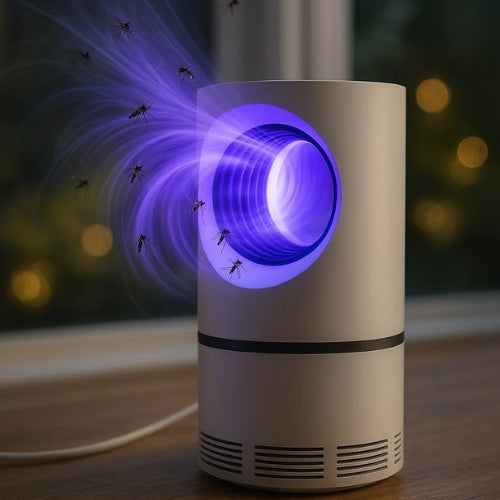 UV Insectenval voor Binnen en Buiten - Elektrische Muggen- en Vliegenval met Stille Werking