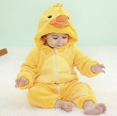 Baby onesie panda katoen polyester zwart wit baby pyjama dierenpak met capuchon uniseks huispak peuter