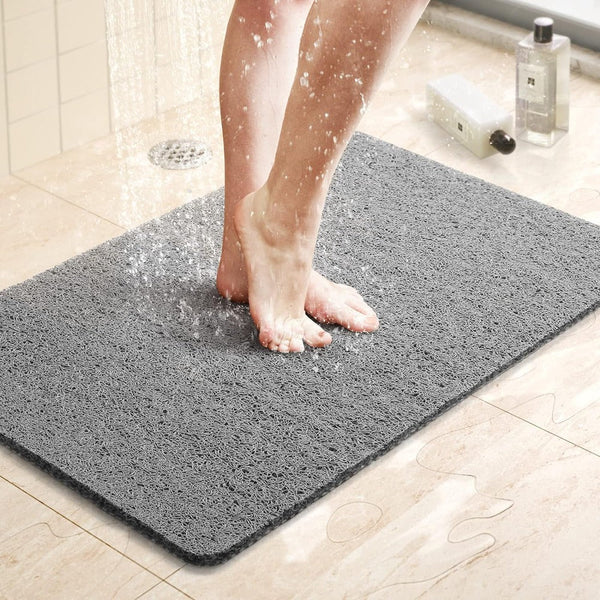 Antislip Douchematje met Drainage Structuur Snel Drogend Grijs Beige Wit Klein Medium Groot Badkamer Hygiënisch Veilig