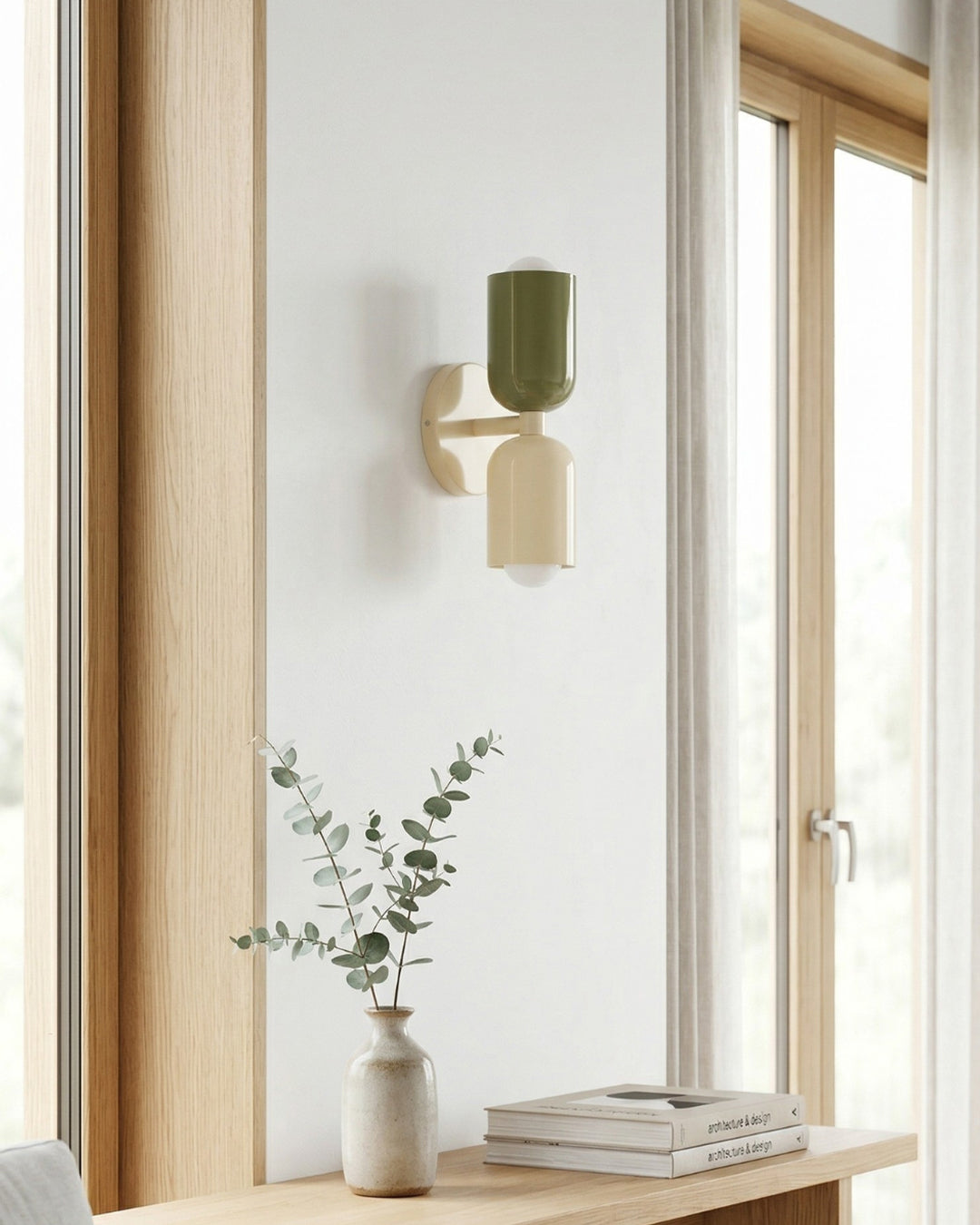 Metalen Wandlamp met Tweevoudige Lichtstraal - Scandinavische Design Verlichting voor Moderne Interieurs