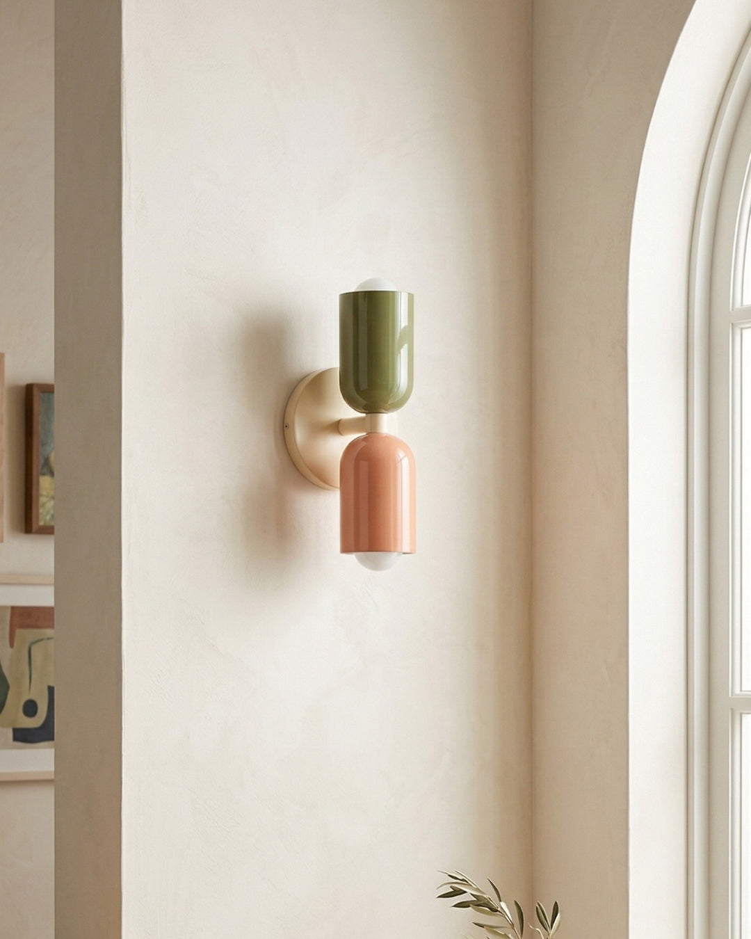 Metalen Wandlamp met Tweevoudige Lichtstraal - Scandinavische Design Verlichting voor Moderne Interieurs